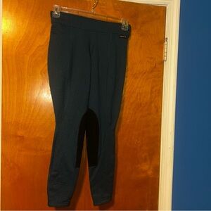 Woman Kerrits equestrian teal/black riding pants size Medium